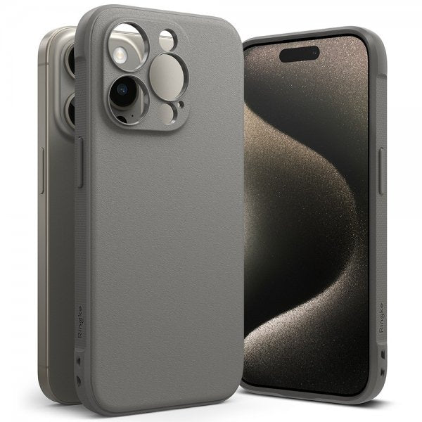 Ringke iPhone 15 Pro Max -suojakuori Onyx Gray