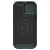 Spigen iPhone 15 Pro Max -suojakuori Optik Armor MagFit Abyss Green