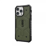 Urban Armor Gear (UAG) iPhone 15 Pro Max -suojakuori Pathfinder MagSafe Olive Drab