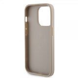 Guess iPhone 15 Pro Max Kuori Perforated Glitter Kulta