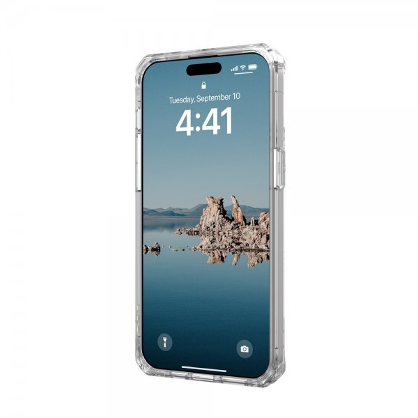 Urban Armor Gear (UAG) iPhone 15 Pro Max Kuori Plyo MagSafe Ice Valkoinen