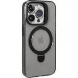 LAUT iPhone 15 Pro Max Kuori REVIVE PROP MagSafe Black Crystal