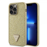 Guess iPhone 15 Pro Max Kuori Strassi Kulta