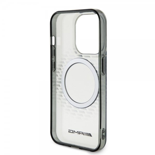 Mercedes Benz iPhone 15 Pro Max Kuori Rhombus Pattern MagSafe AMG Läpinäkyvä