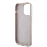 Guess iPhone 15 Pro Max Saffiano MagSafe -kuori, vaaleanpunainen