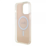 Guess iPhone 15 Pro Max Kuori Script MagSafe Ruusukulta