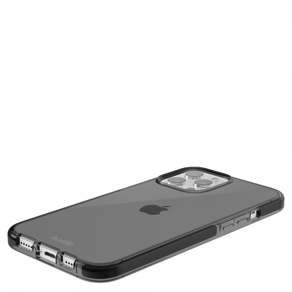 Holdit iPhone 15 Pro Max -suojakuori Seethru Musta