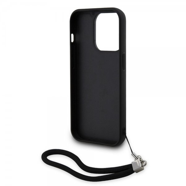 Karl Lagerfeld iPhone 15 Pro Max Kuori Sequin Musta