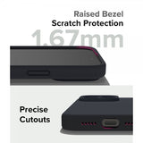 Ringke iPhone 15 Pro Max Kuori Silicone Magnetic Deep Blue