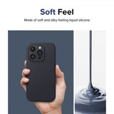 Ringke iPhone 15 Pro Max Kuori Silicone Magnetic Deep Blue