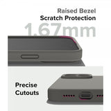 Ringke iPhone 15 Pro Max Kuori Silicone Magnetic Harmaa