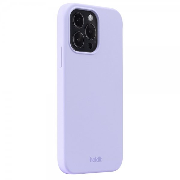 holdit iPhone 15 Pro Max Kuori Silikoni Lavender