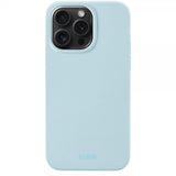 holdit iPhone 15 Pro Max Kuori Silikoni Mineral Blue