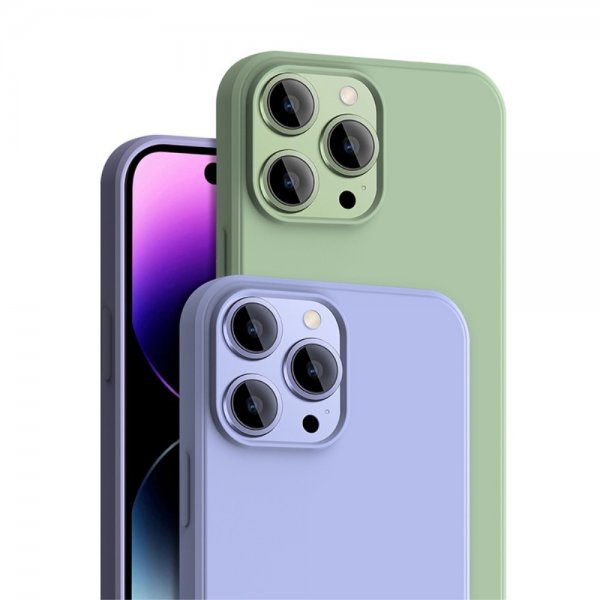 X-Level iPhone 15 Pro Max Kuori Silikonitekstuuri Sininen