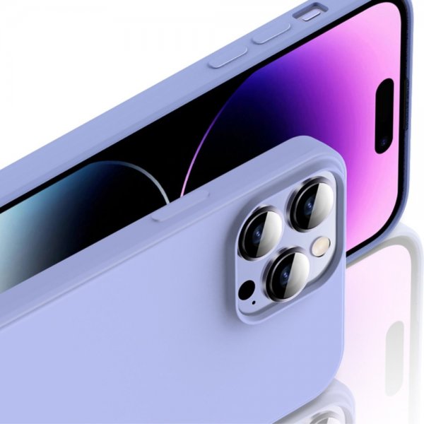 X-Level iPhone 15 Pro Max -kuori silikonitekstuuri, punainen