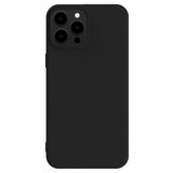 X-Level iPhone 15 Pro Max Kuori Silikonitekstuuri Musta