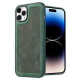 X-Level iPhone 15 Pro Max -kuori, saumattu, vihreä