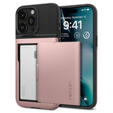 Spigen iPhone 15 Pro Max -suojakuori Slim Armor CS Rose Gold