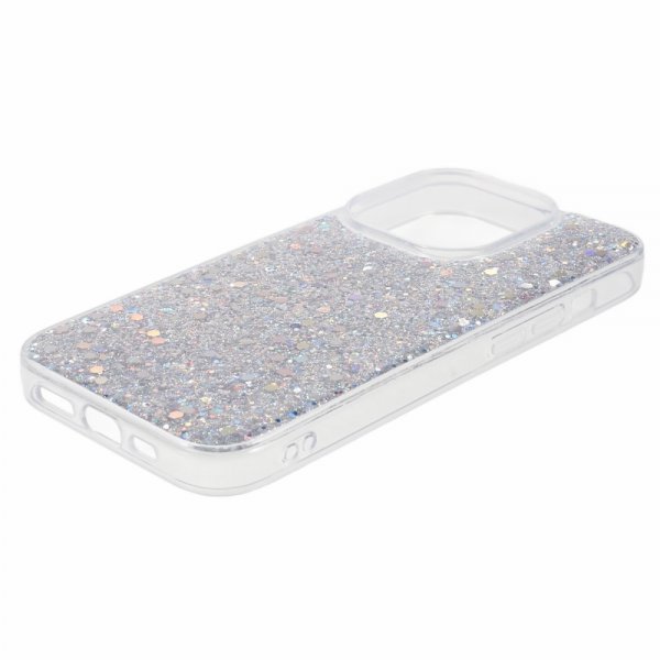 Nordic Covers iPhone 15 Pro Max Kuori Sparkle Series Stardust Silver