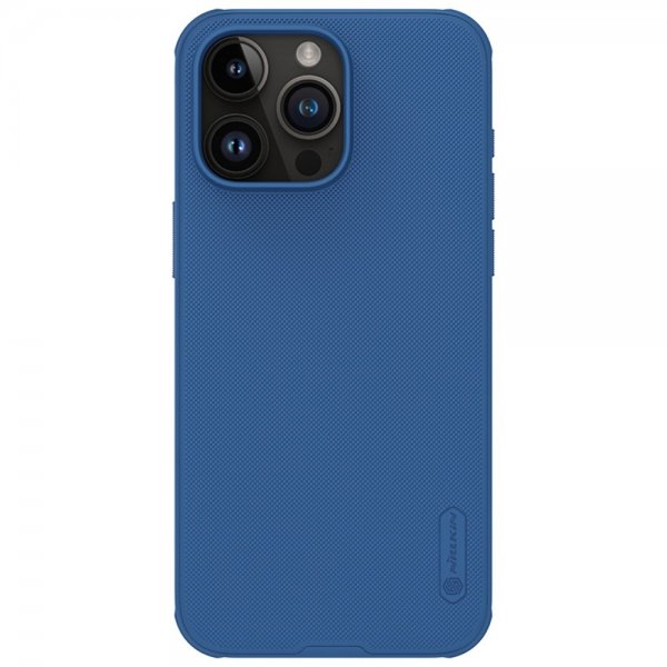 Nillkin iPhone 15 Pro Max Kuori Super Frosted Shield Pro Sininen