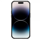 Nillkin iPhone 15 Pro Max Kuori Super Frosted Shield Pro Logoaukko Musta