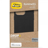 Otterbox iPhone 15 Pro Max Suojakuori Symmetry Cactus Leather MagSafe Noir Ash