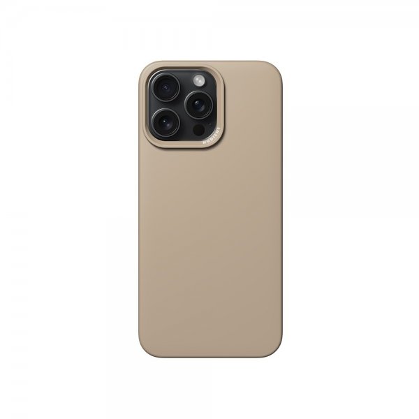 Nudient iPhone 15 Pro Max Thin Case MagSafe Clay Beige