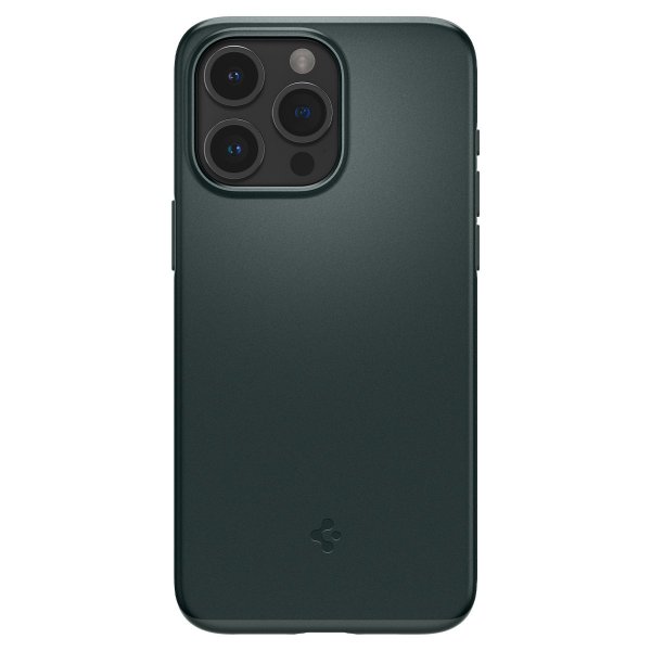 Spigen iPhone 15 Pro Max Thin Fit Abyss Green -suojakuori