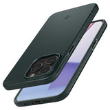 Spigen iPhone 15 Pro Max Thin Fit Abyss Green -suojakuori