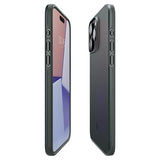 Spigen iPhone 15 Pro Max Thin Fit Abyss Green -suojakuori