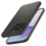 Spigen iPhone 15 Pro Max Thin Fit -suojakuori, Gunmetal