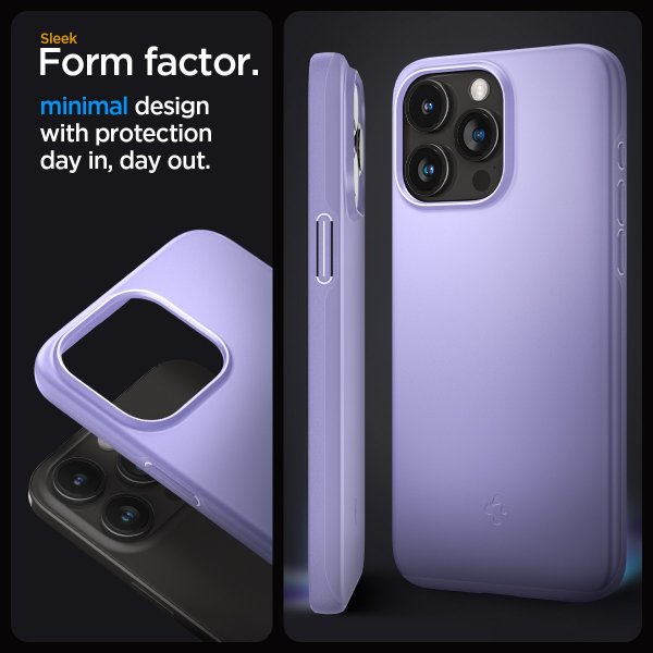 Spigen iPhone 15 Pro Max Thin Fit Iris Purple -suojakuori