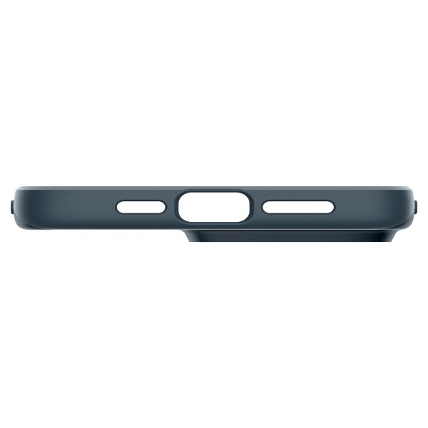 Spigen iPhone 15 Pro Max Thin Fit -suojakuori, Metal Slate
