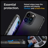 Spigen iPhone 15 Pro Max Thin Fit -suojakuori, musta