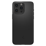 Spigen iPhone 15 Pro Max Thin Fit -suojakuori, musta