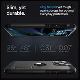 Spigen iPhone 15 Pro Max Kuori Tough Armor MagFit Gunmetal