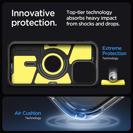 Spigen iPhone 15 Pro Max Kuori Tough Armor MagFit Musta
