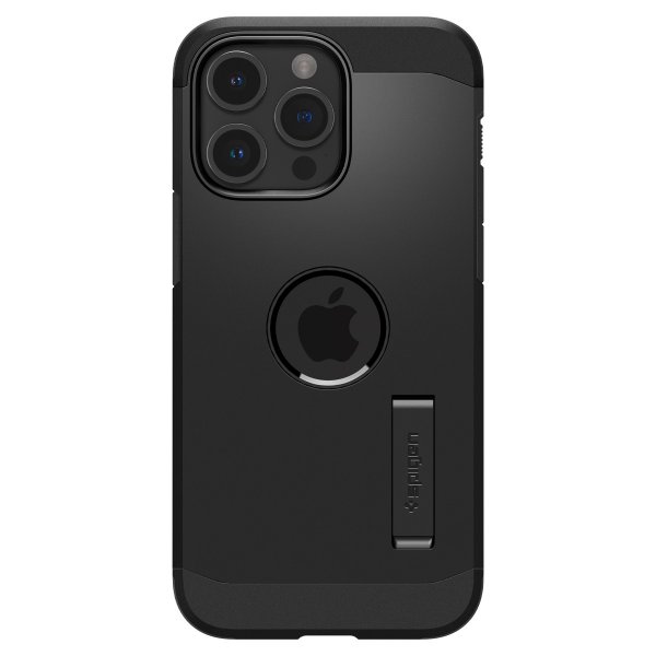 Spigen iPhone 15 Pro Max Kuori Tough Armor MagFit Musta