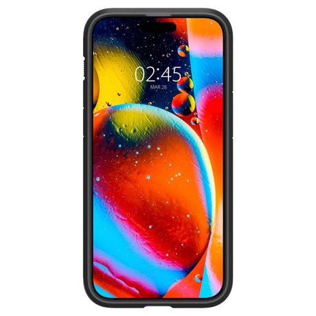 Spigen iPhone 15 Pro Max Kuori Tough Armor MagFit Musta