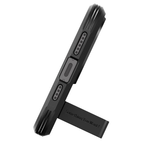 Spigen iPhone 15 Pro Max Kuori Tough Armor MagFit Musta