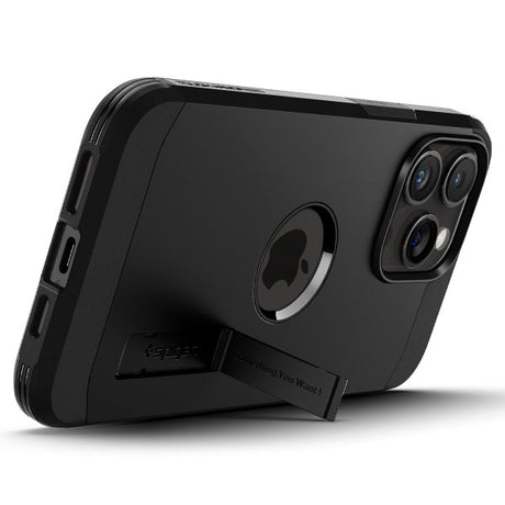 Spigen iPhone 15 Pro Max Kuori Tough Armor MagFit Musta