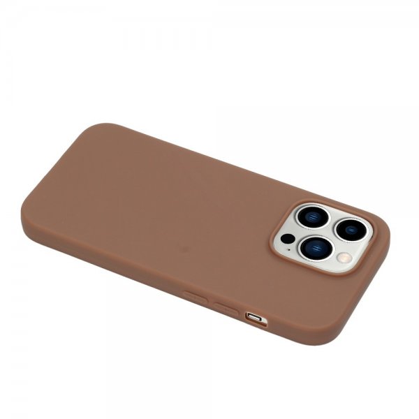 iPhone 15 Pro Max Kuori TPU Kahvi