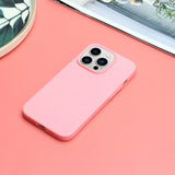 iPhone 15 Pro Max Suojakuori TPU Vaaleanpunainen