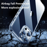 X-Level iPhone 15 Pro Max Kuori Läpinäkyvä