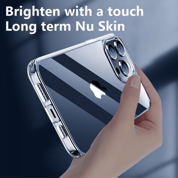 X-Level iPhone 15 Pro Max Kuori Läpinäkyvä
