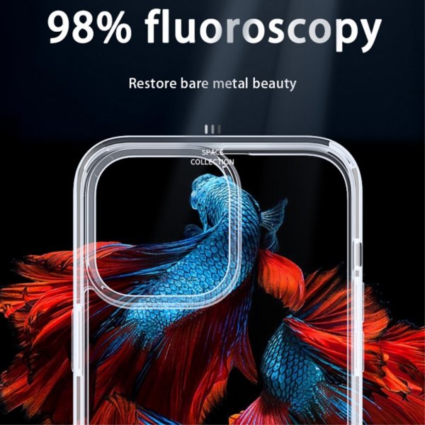X-Level iPhone 15 Pro Max Kuori Läpinäkyvä