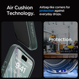 Spigen iPhone 15 Pro Max -suojakuori Ultra Hybrid Abyss Green