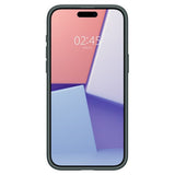 Spigen iPhone 15 Pro Max -suojakuori Ultra Hybrid Abyss Green