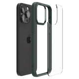Spigen iPhone 15 Pro Max -suojakuori Ultra Hybrid Abyss Green