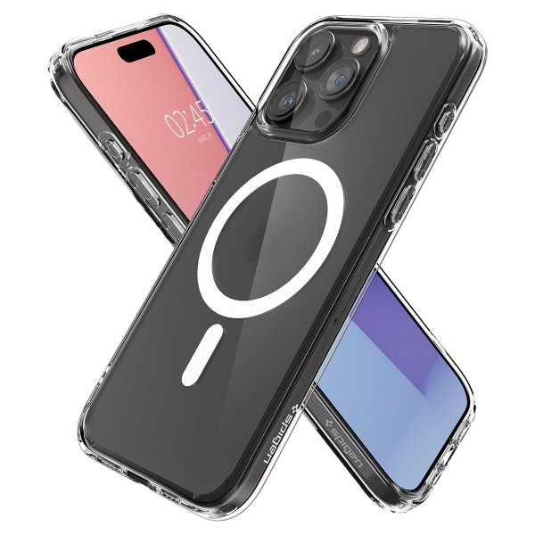 Spigen iPhone 15 Pro Max Kuori Ultra Hybrid MagFit Frost Clear